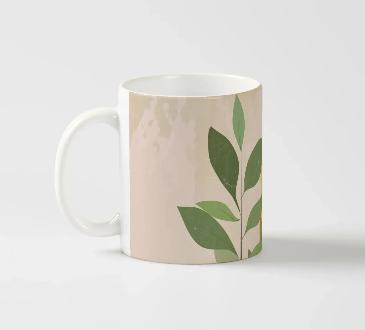 Lunar - Botanisches Thema Keramik Tasse von LaylaOzHome