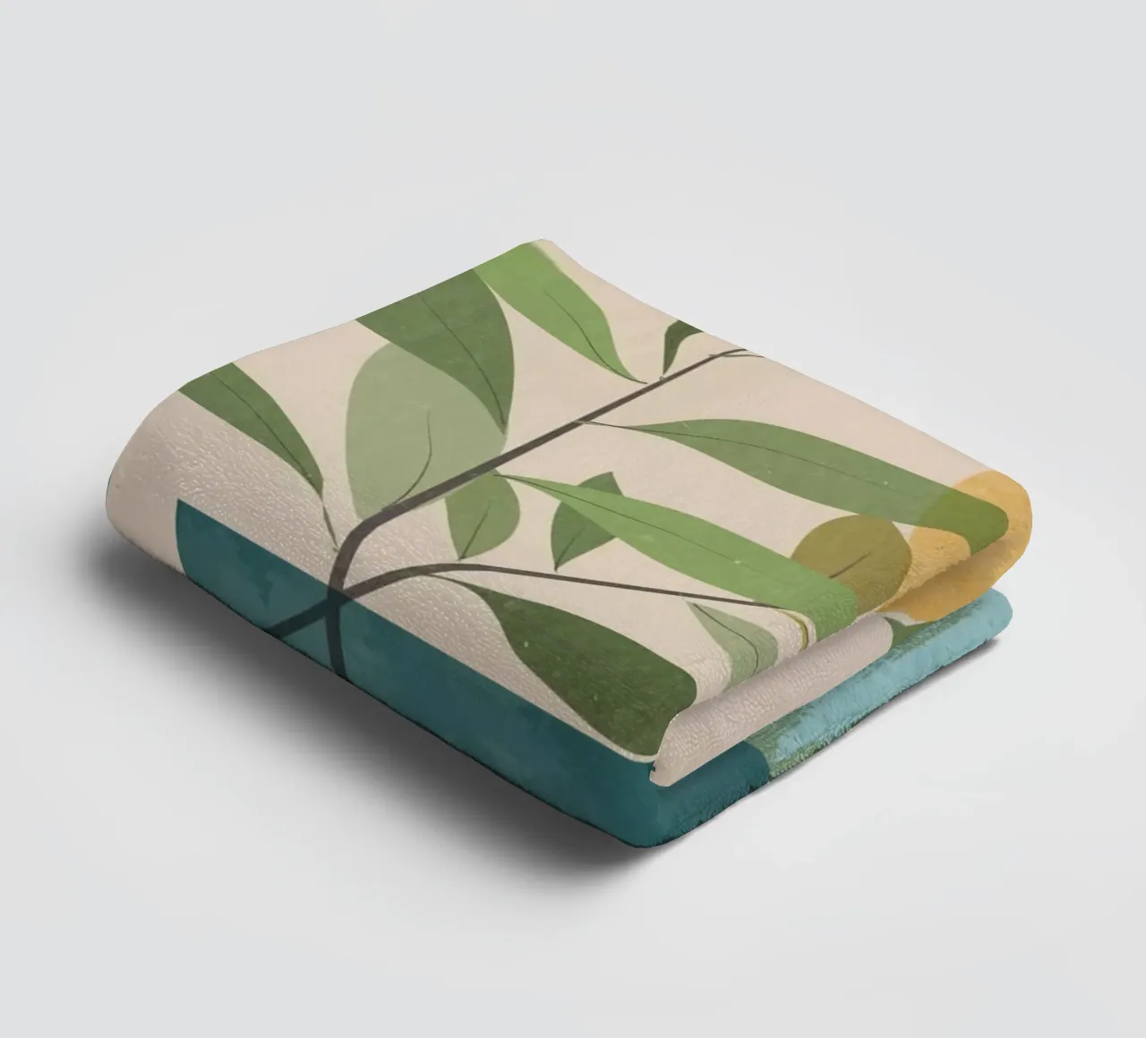 Lunare - Tema botanico asciugamano da bagno da LaylaOzHome
