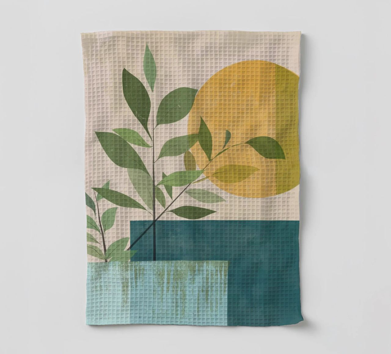 Lunar - Tema botánico paño de cocina de LaylaOzHome