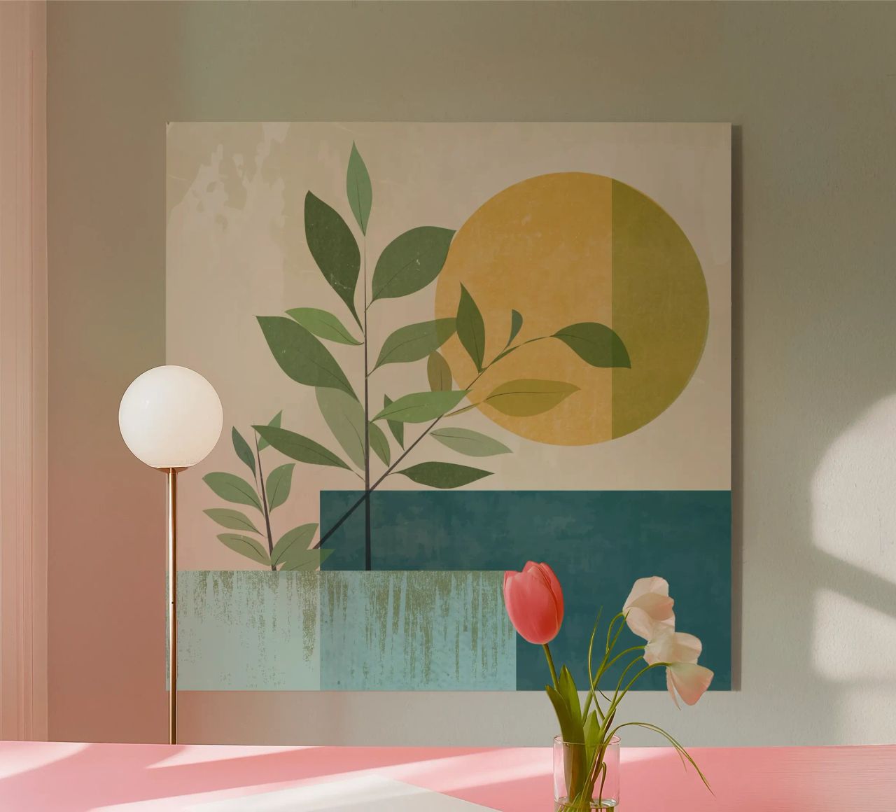 Lunar - Botanisch thema acryl van LaylaOzHome