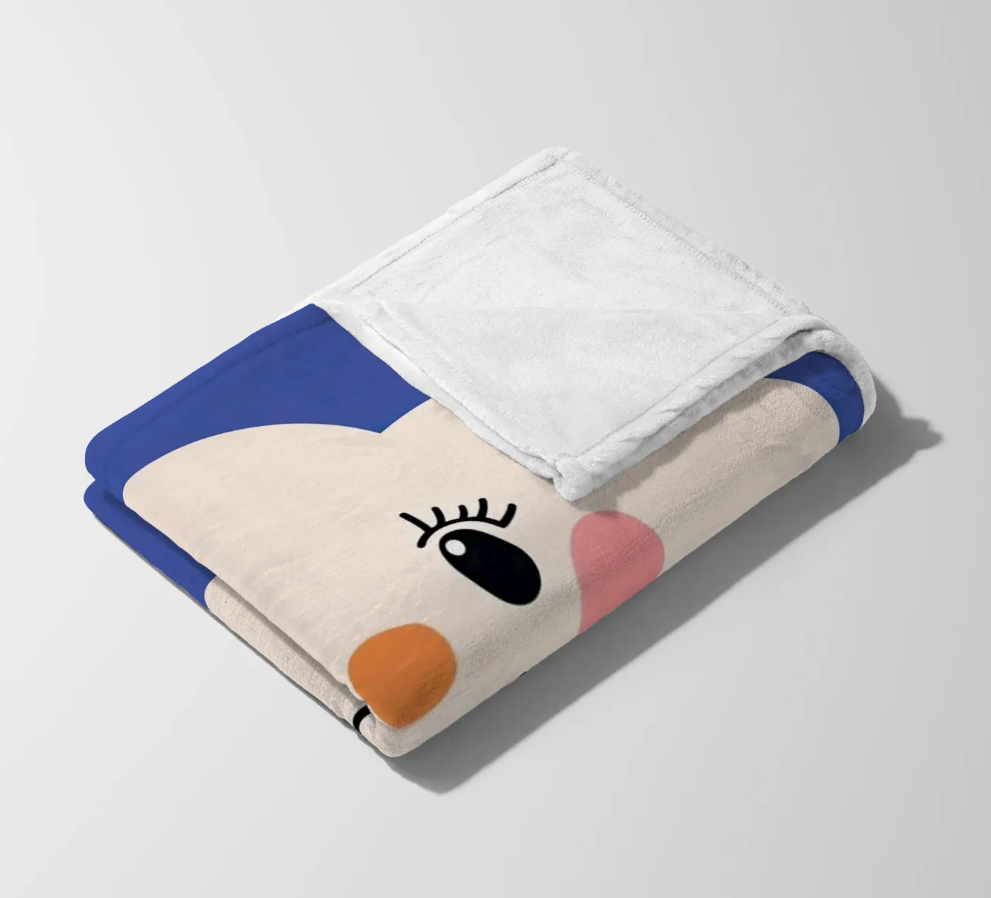 Cloud smiling Fleecedecke von Little Art Lab