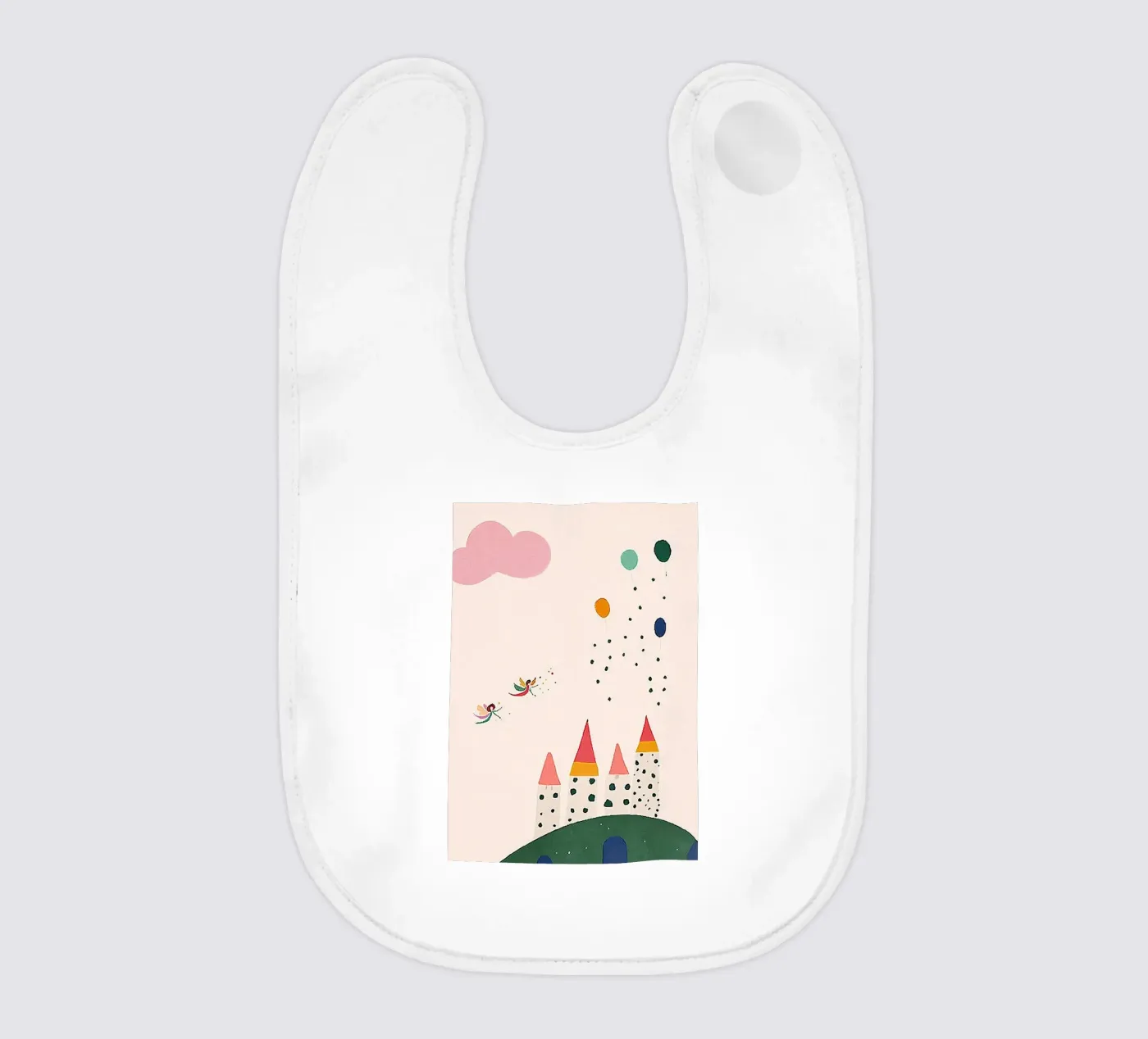 Stampa fiabesca bavaglino da Little Art Lab