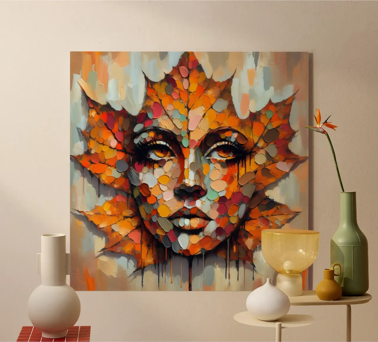 AUTUMN FALL acrylic glass by ARTOMATIC