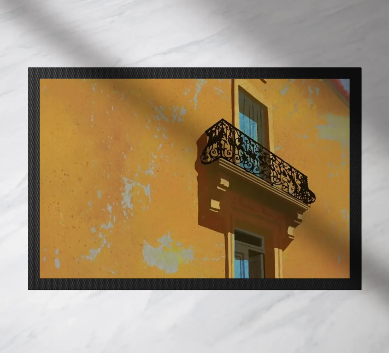 Balcony Fußmatte von Andy Bridge