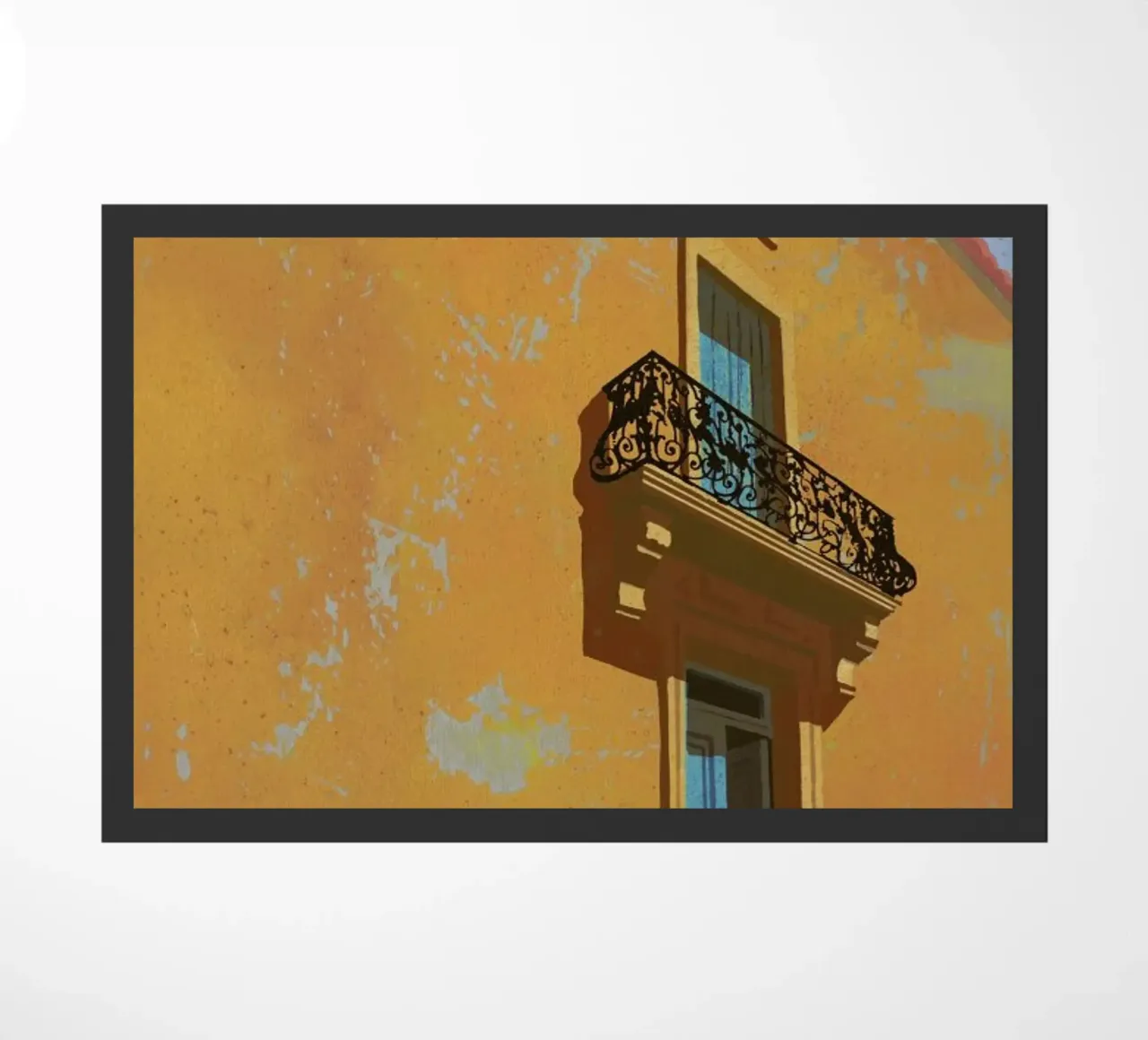 Balcony Fußmatte von Andy Bridge