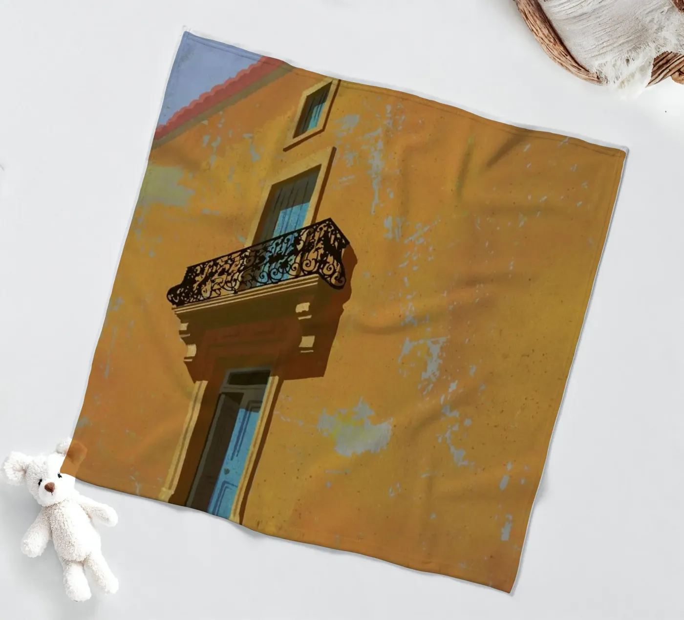 Balcony fleecedeken van Andy Bridge