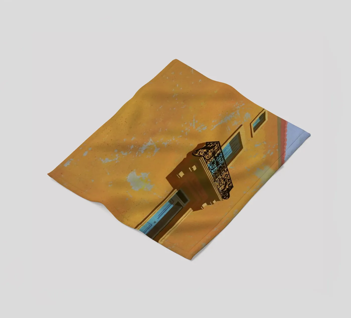 Balcony fleecedeken van Andy Bridge