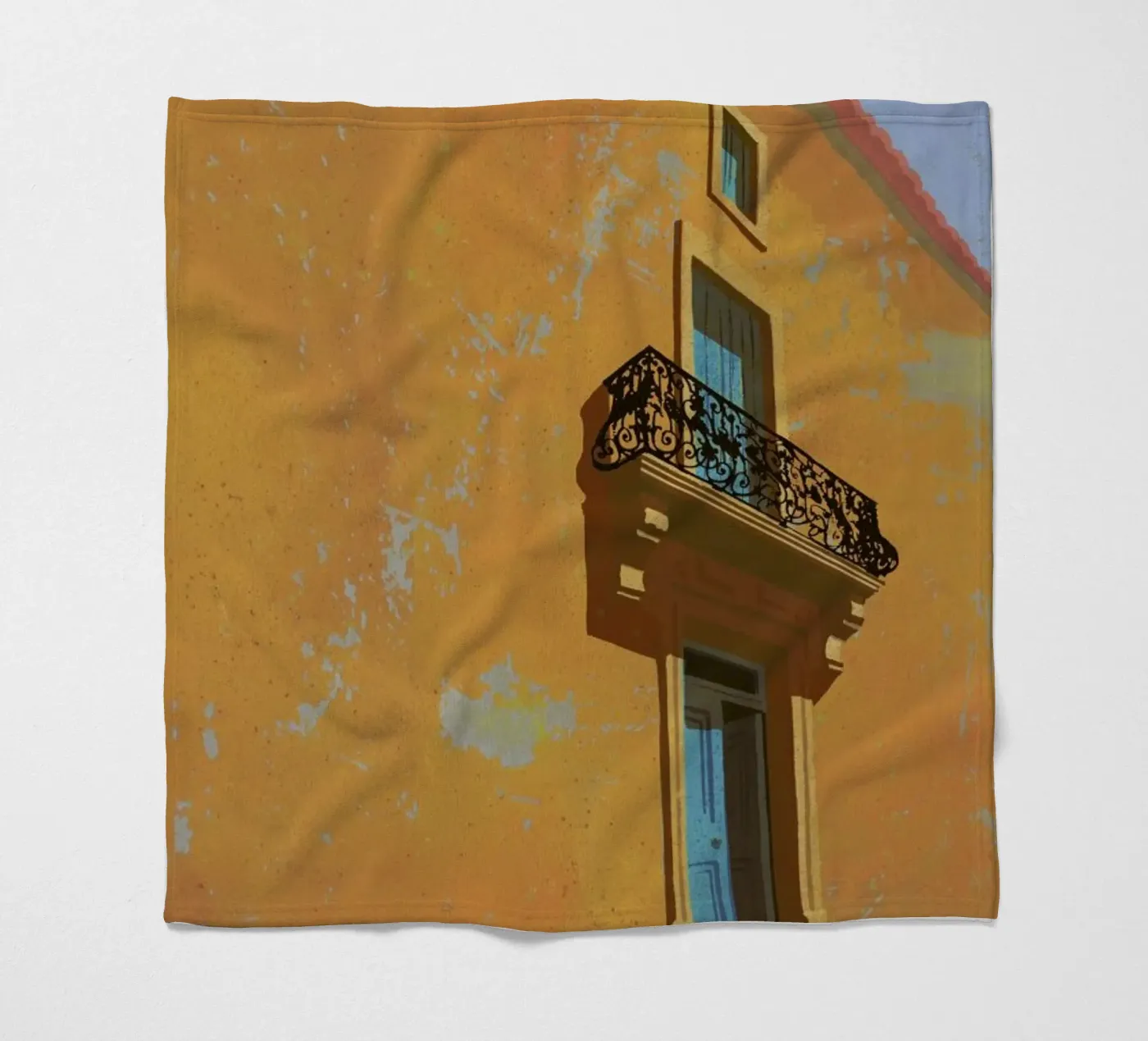 Balcony fleecedeken van Andy Bridge