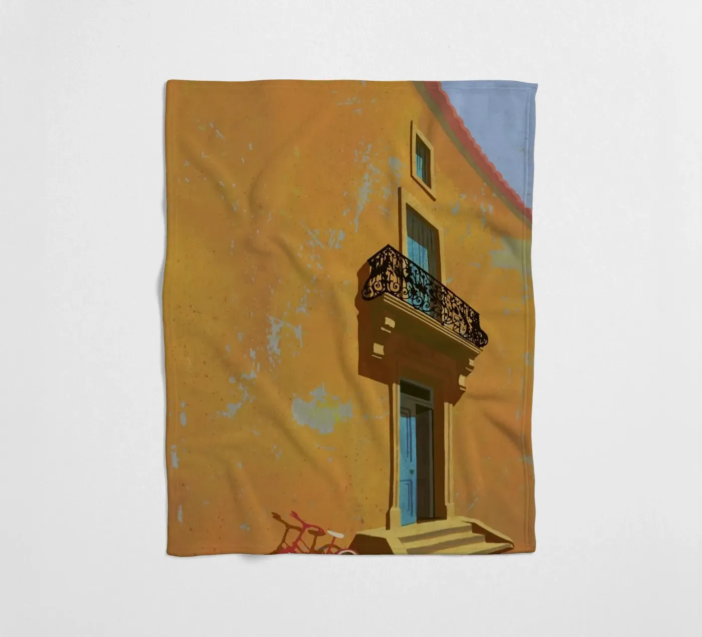 Balcony fleecedeken van Andy Bridge