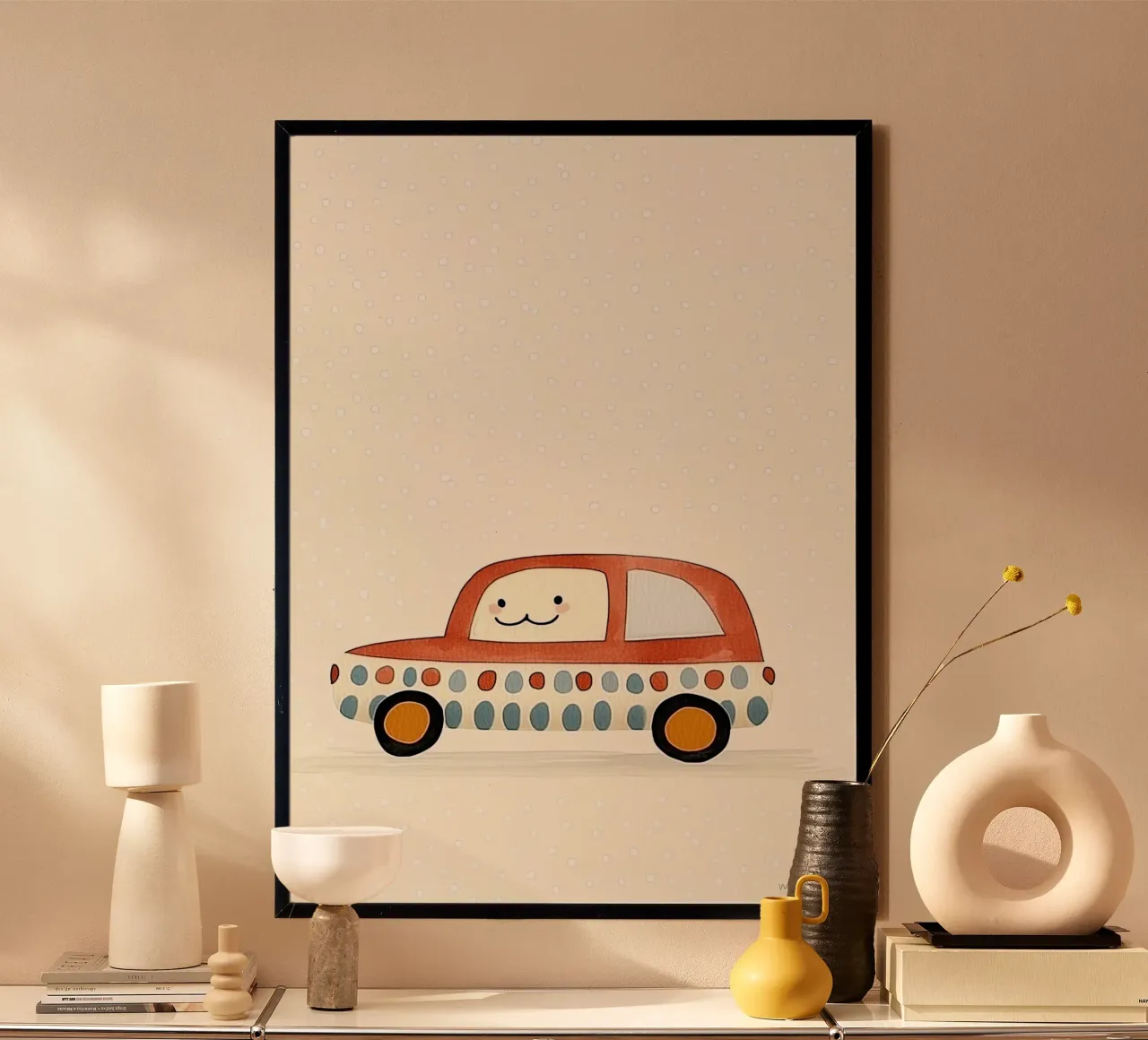 Small car poster da Little Art Lab
