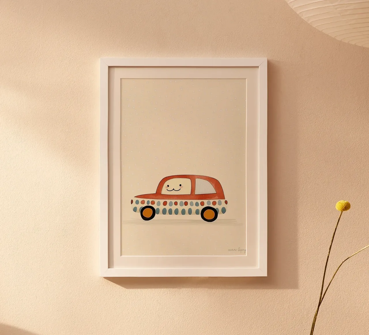 Small car poster da Little Art Lab