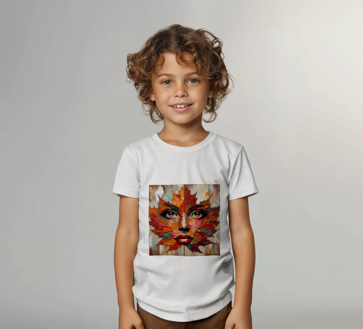 RUSTIC kinder t-shirt van ARTOMATIC