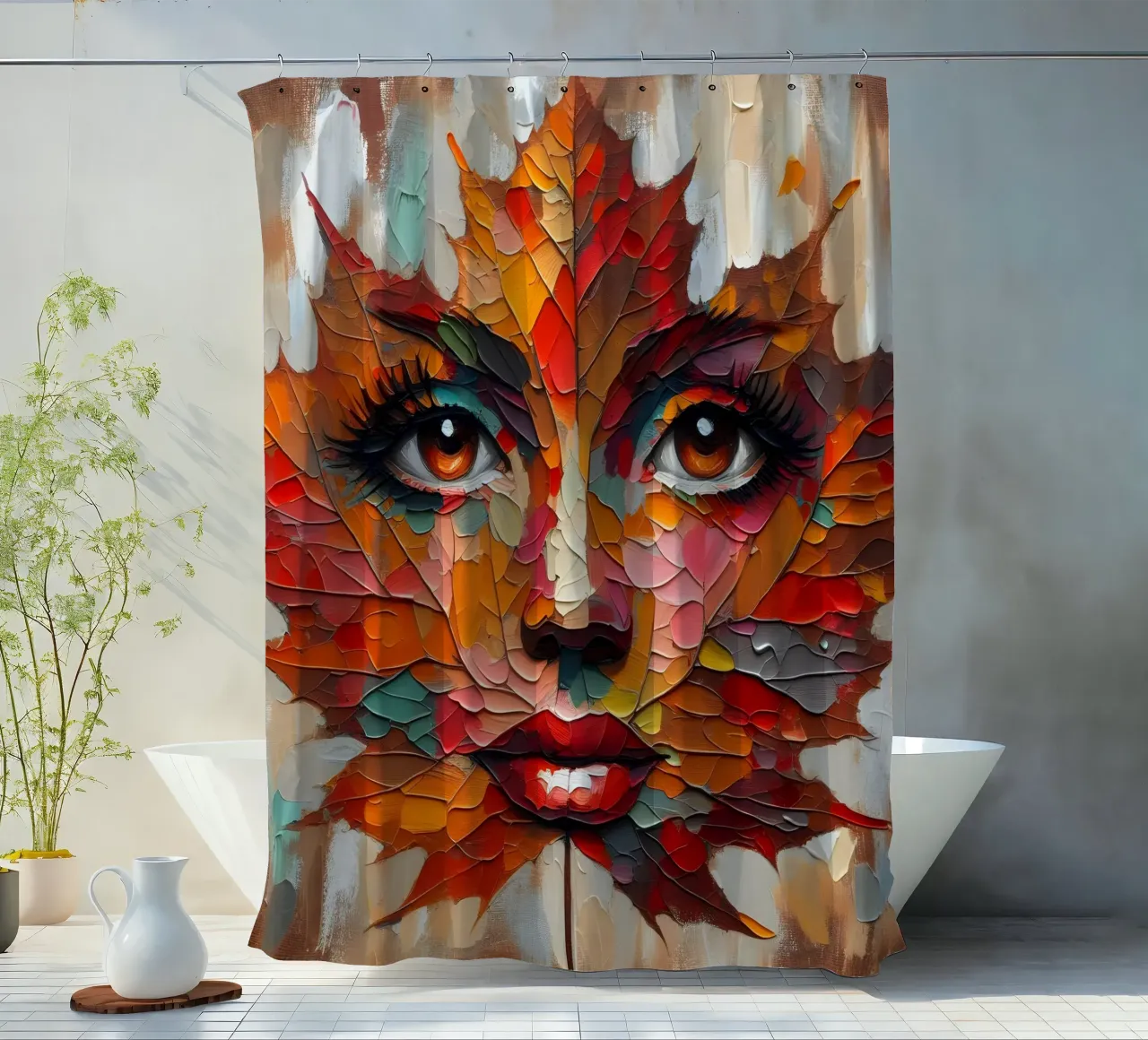 RUSTIC Duschvorhang von ARTOMATIC