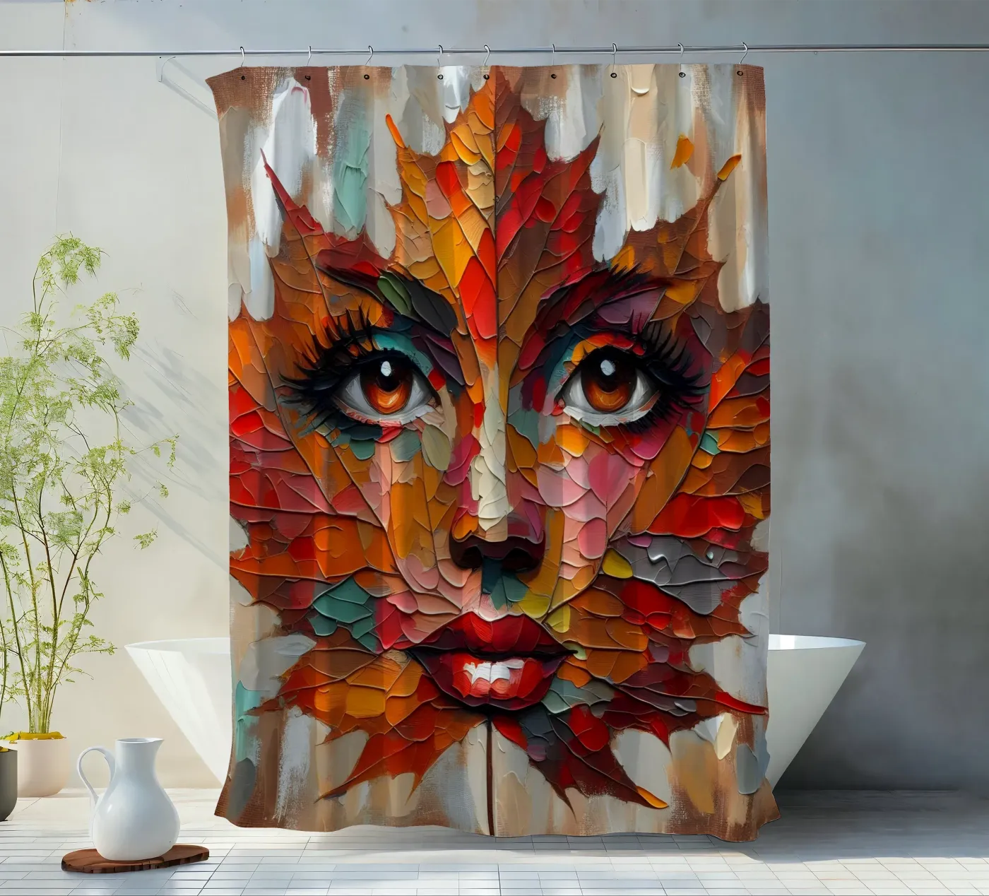 RUSTIC Duschvorhang von ARTOMATIC