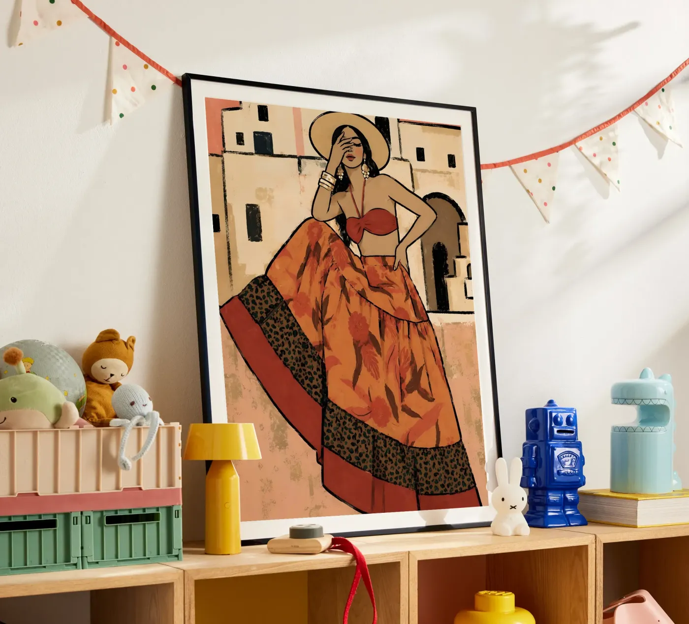 WOMAN ON SUMMER HOLIDAY hahnemühle by ARTOMATIC