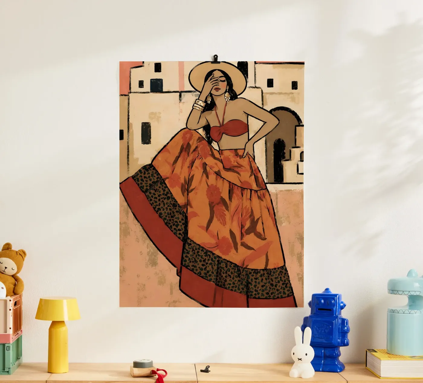 WOMAN ON SUMMER HOLIDAY hahnemühle by ARTOMATIC