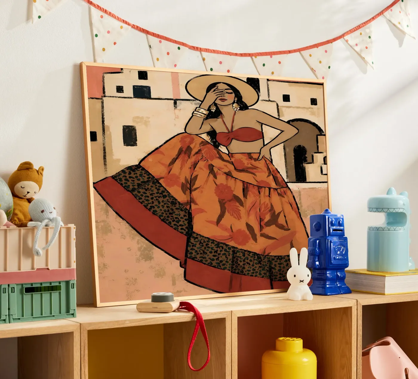 WOMAN ON SUMMER HOLIDAY hahnemühle by ARTOMATIC
