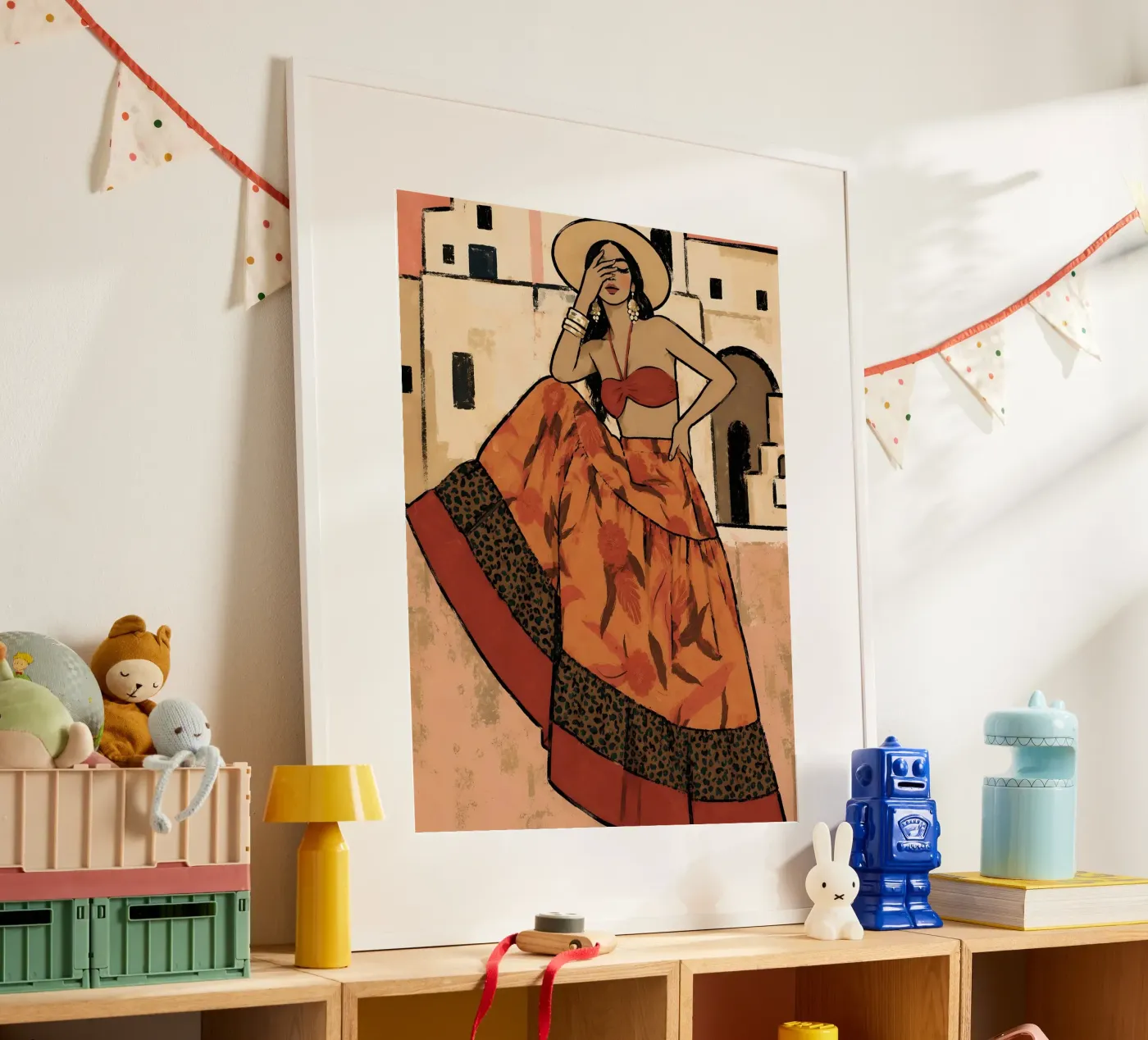 WOMAN ON SUMMER HOLIDAY hahnemühle by ARTOMATIC