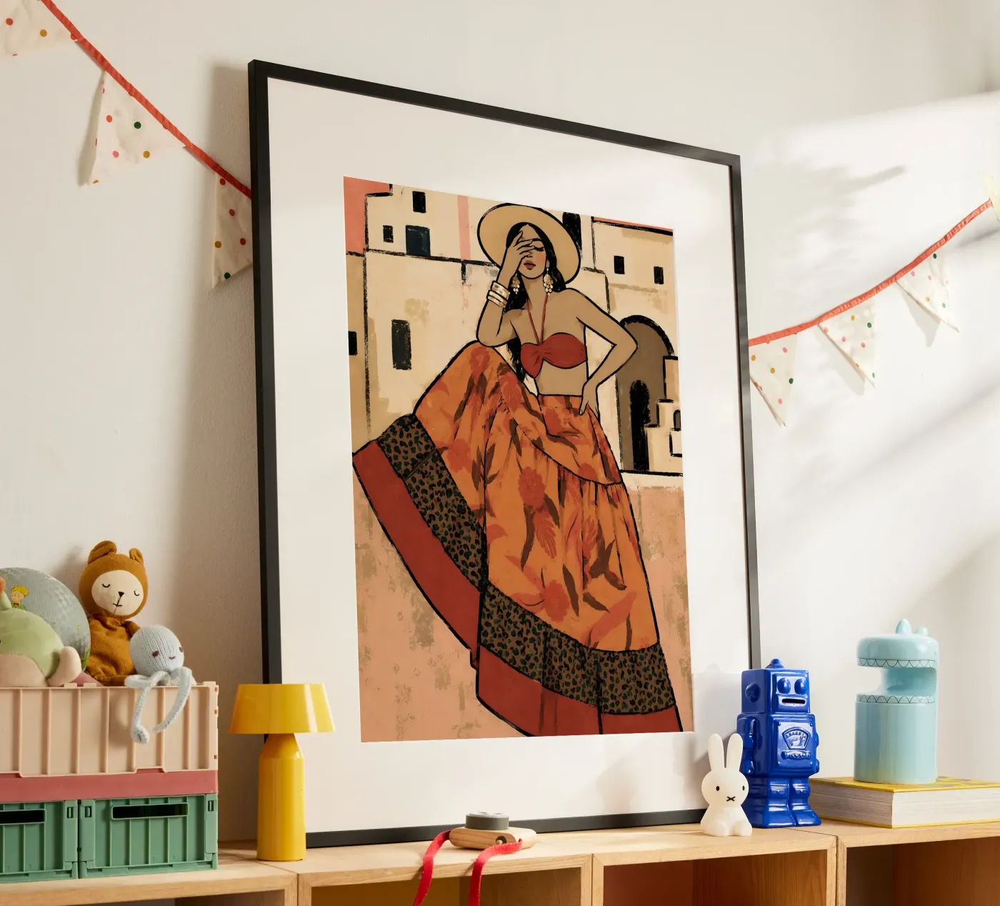 WOMAN ON SUMMER HOLIDAY hahnemühle by ARTOMATIC