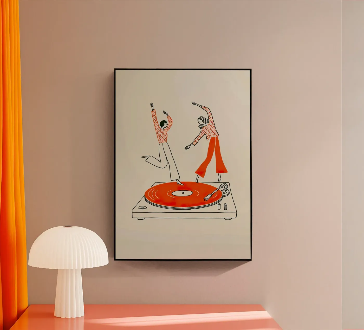 Dancing Couple plexiglass da Paige Mills