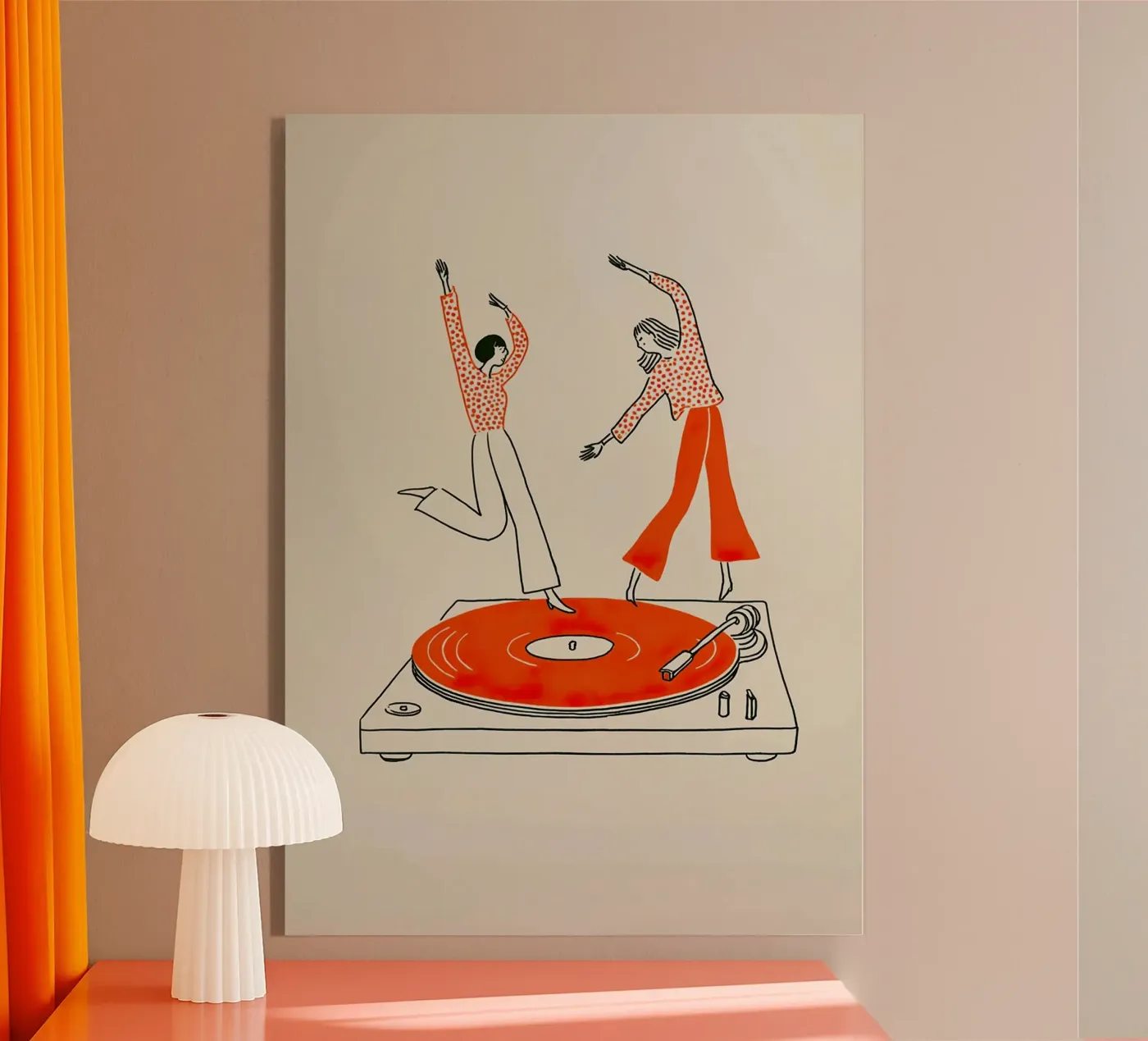 Dancing Couple plexiglass da Paige Mills