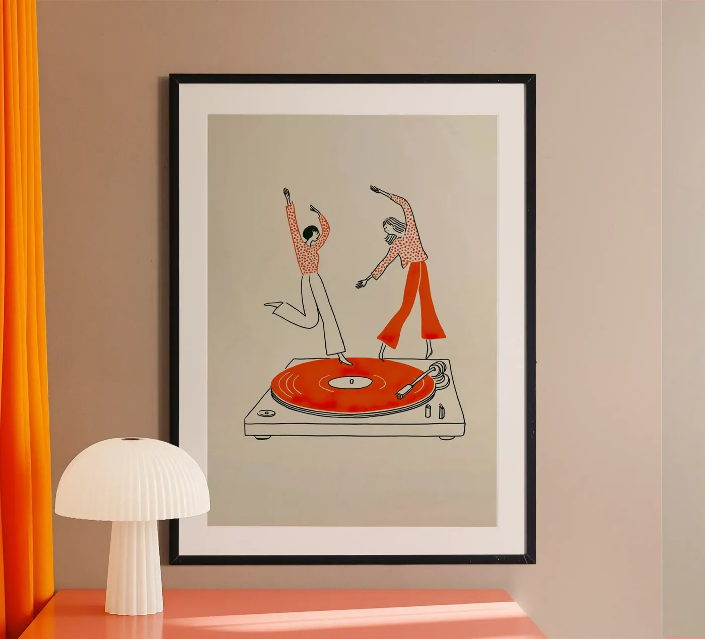 Dancing Couple poster da Paige Mills