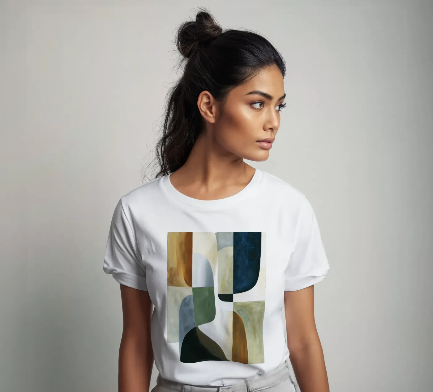 Abstract Composition t-shirt da Rustic Grace Studio 02