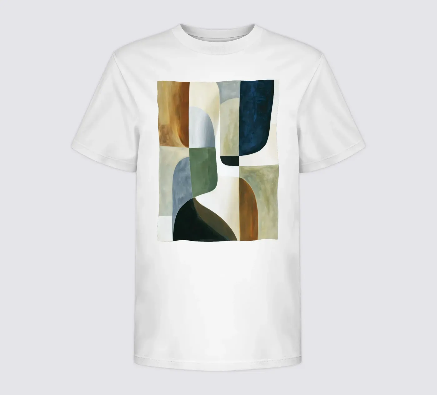 Composizione astratta t-shirt bambini da Rustic Grace Studio 02
