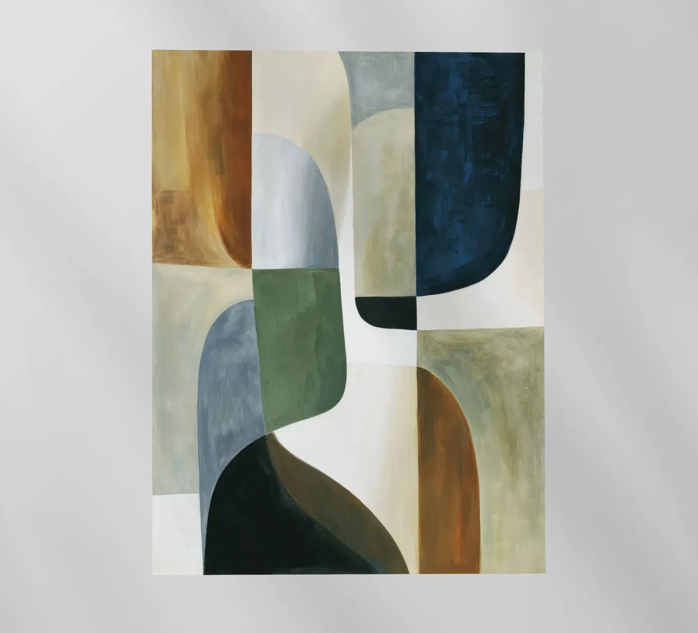 Abstracte compositie backlit folie van Rustic Grace Studio 02