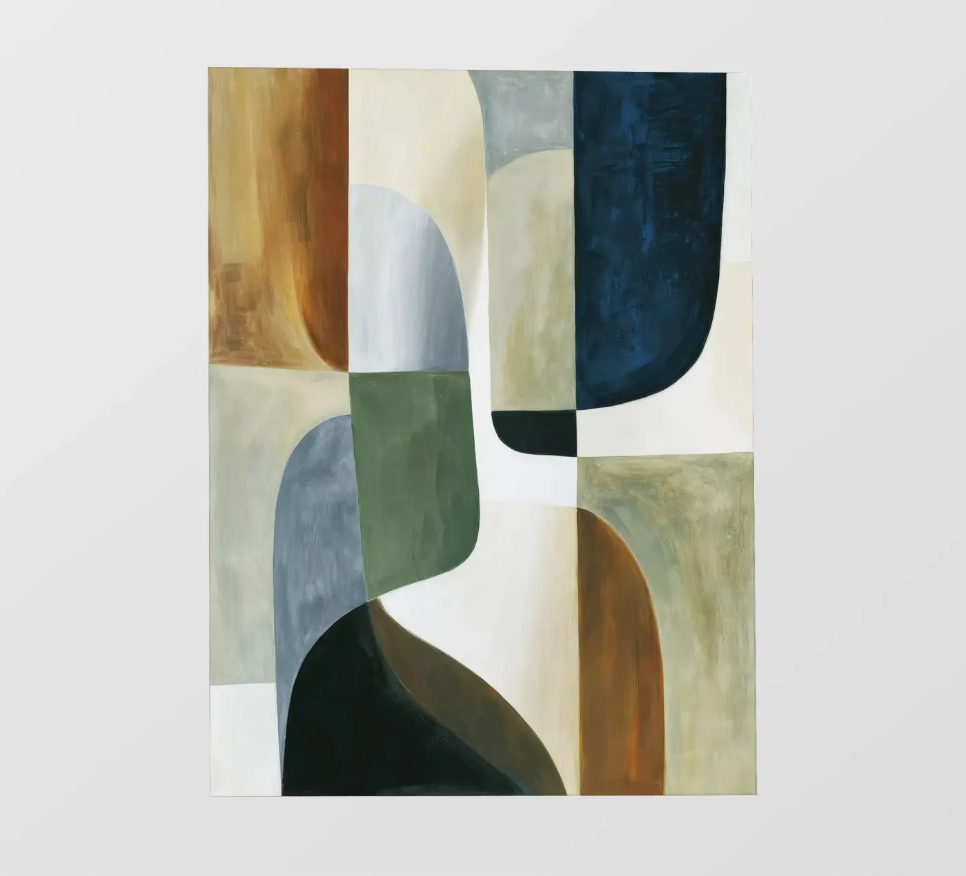 Abstracte compositie backlit folie van Rustic Grace Studio 02