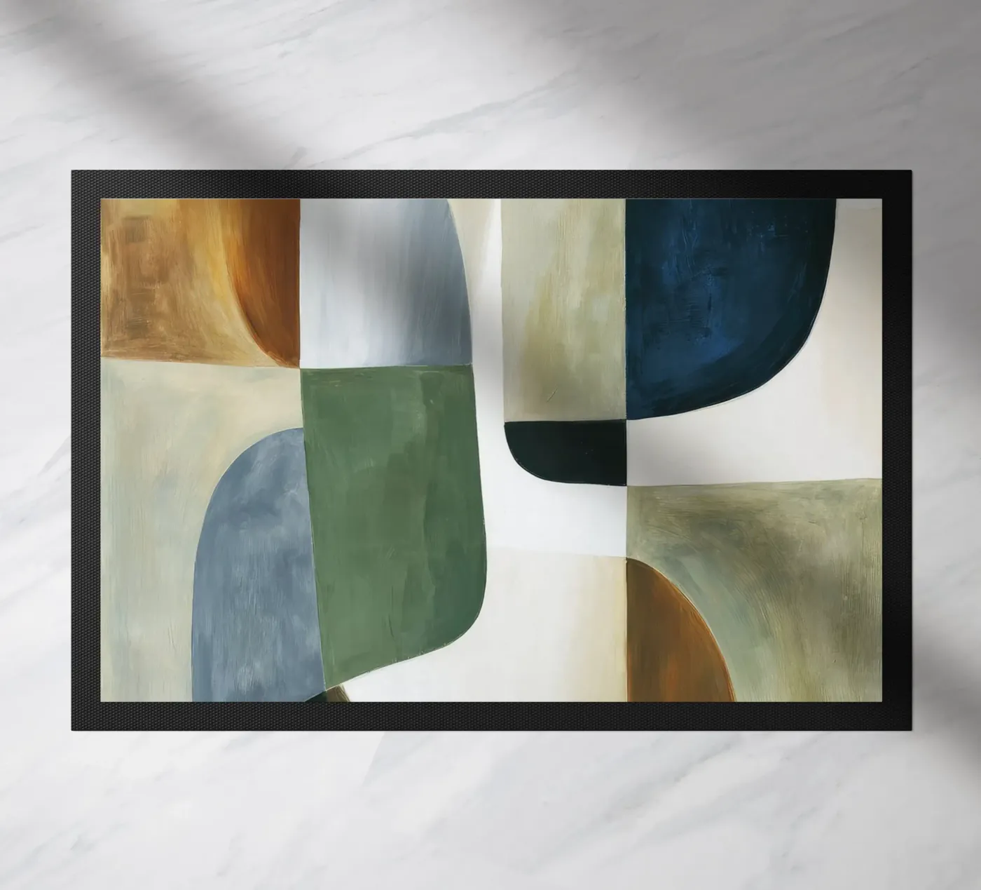 Composizione astratta zerbino da Rustic Grace Studio 02