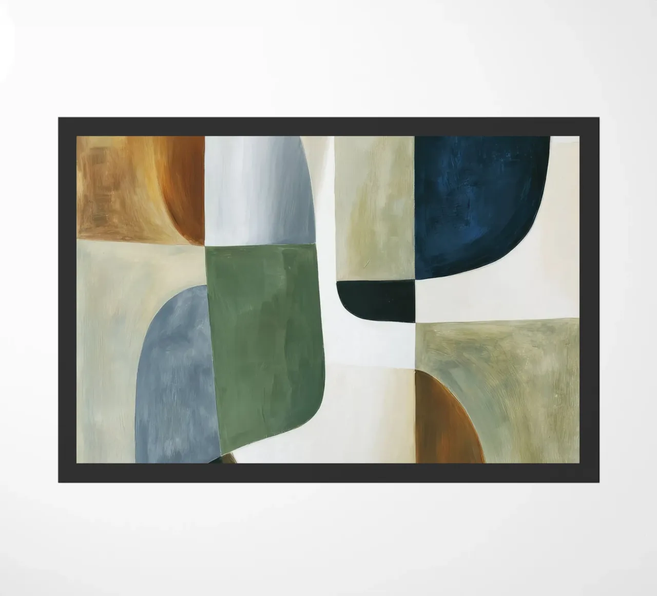 Abstract Composition doormat by Rustic Grace Studio 02