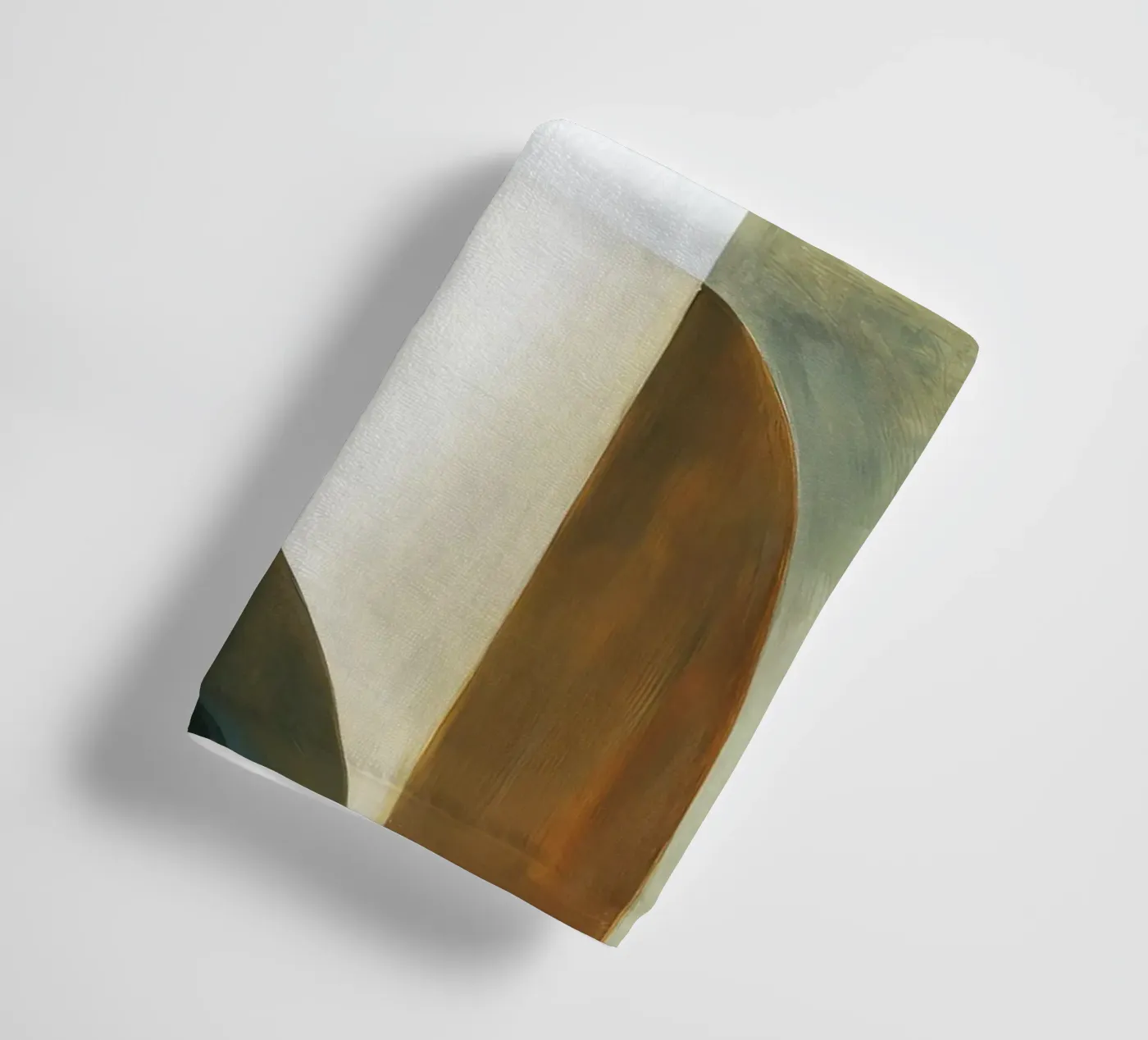 Abstracte compositie badhanddoek van Rustic Grace Studio 02