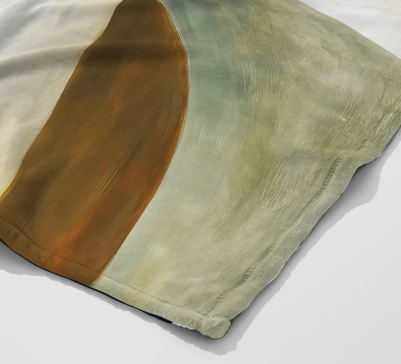 Abstrakte Komposition Fleecedecke von Rustic Grace Studio 02