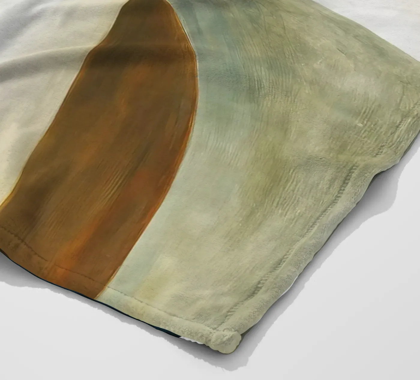 Abstrakte Komposition Fleecedecke von Rustic Grace Studio 02