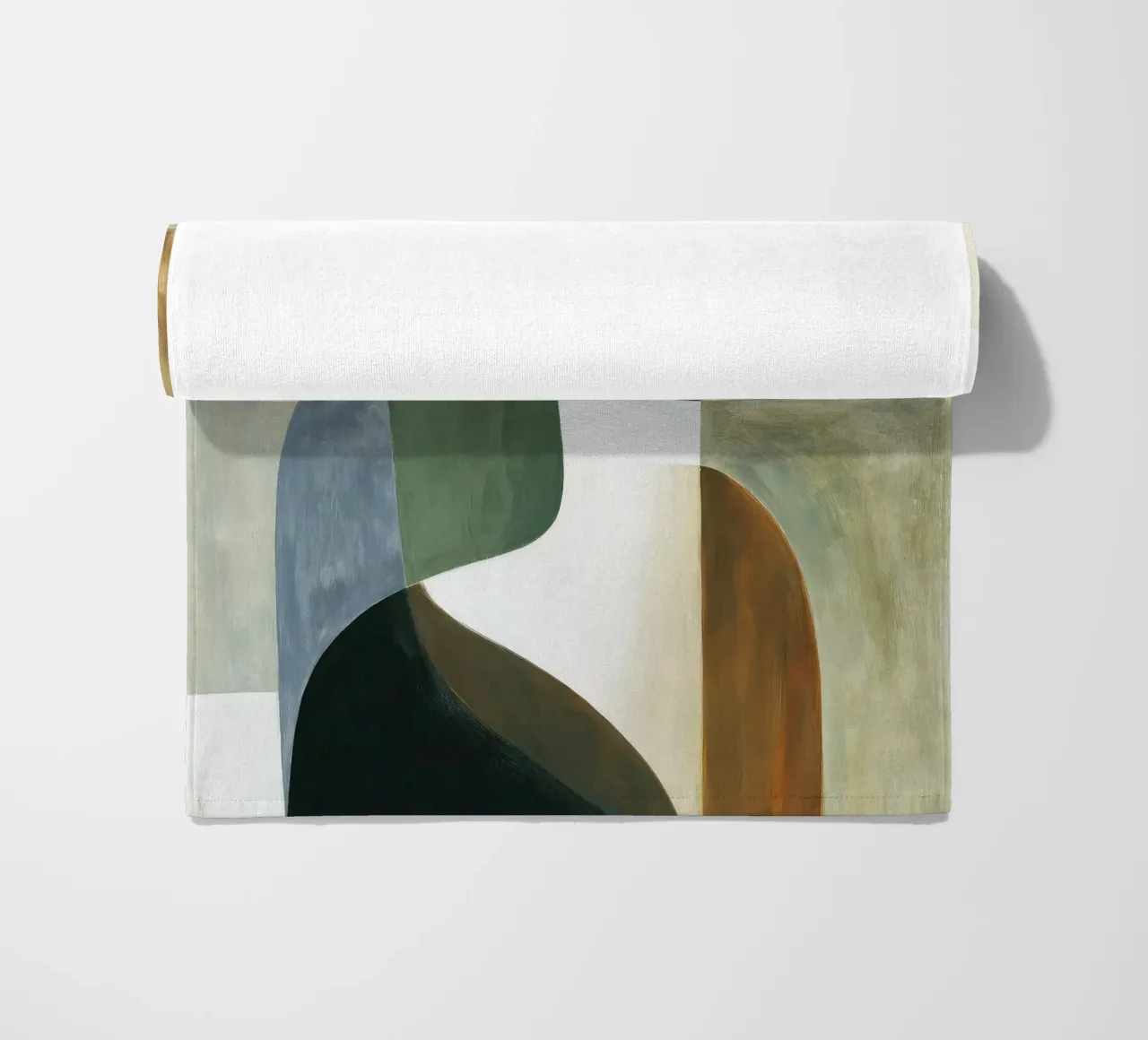 Composizione astratta telo mare da Rustic Grace Studio 02