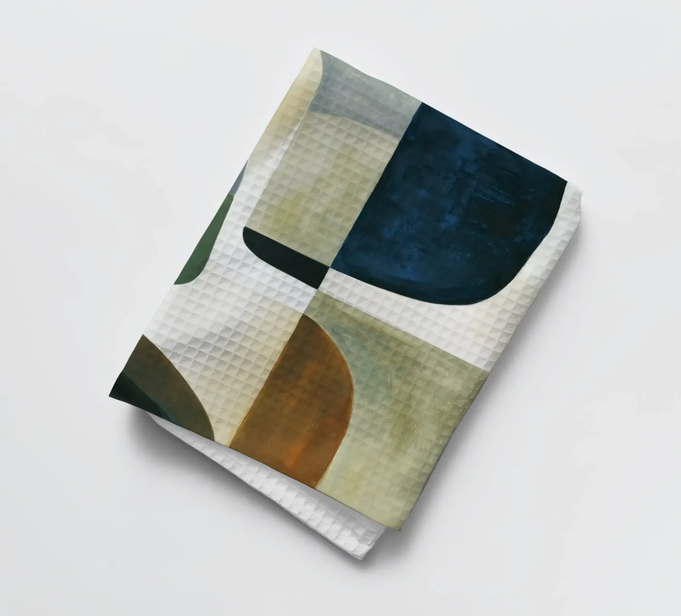 Composition abstraite torchon de Rustic Grace Studio 02