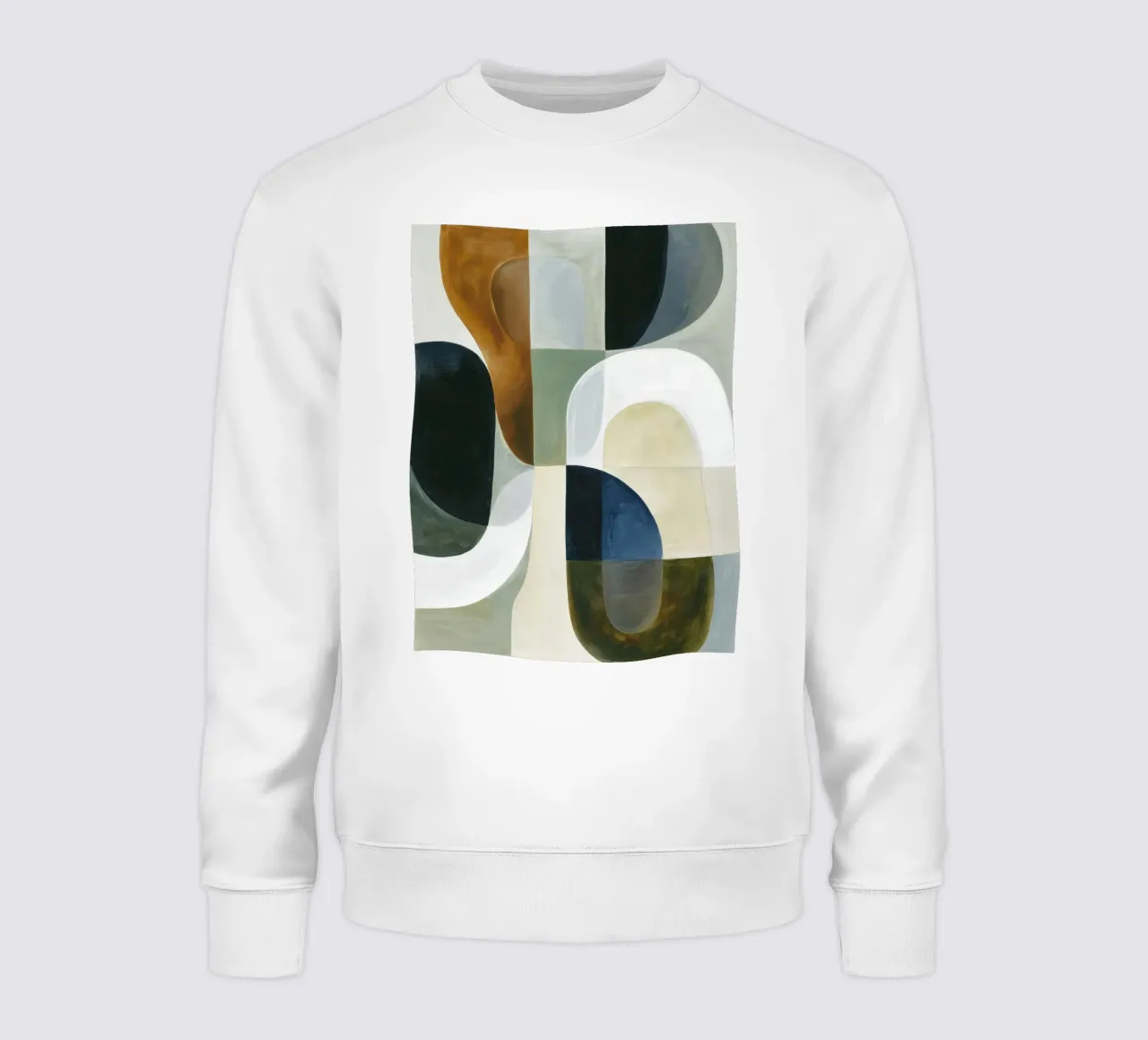 Composizione astratta felpa da Rustic Grace Studio 02
