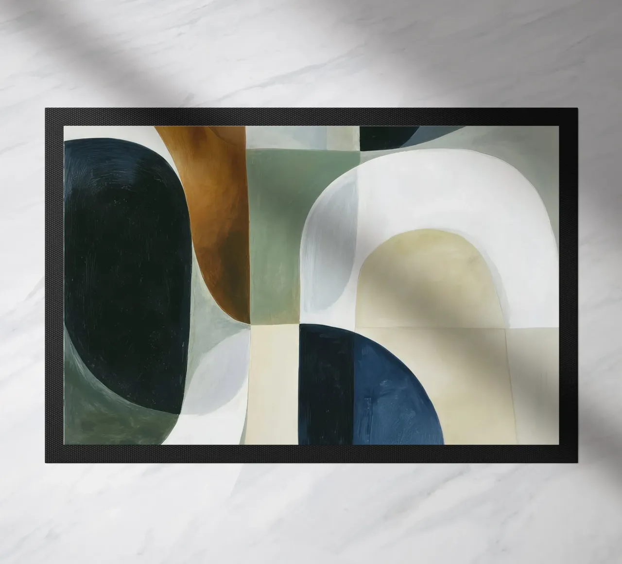 Abstract Composition doormat by Rustic Grace Studio 02