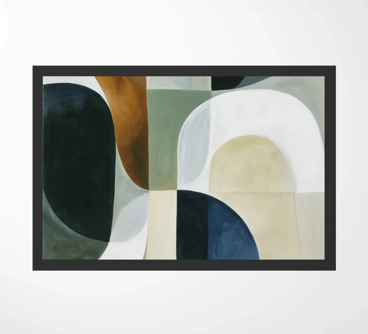 Abstract Composition doormat by Rustic Grace Studio 02