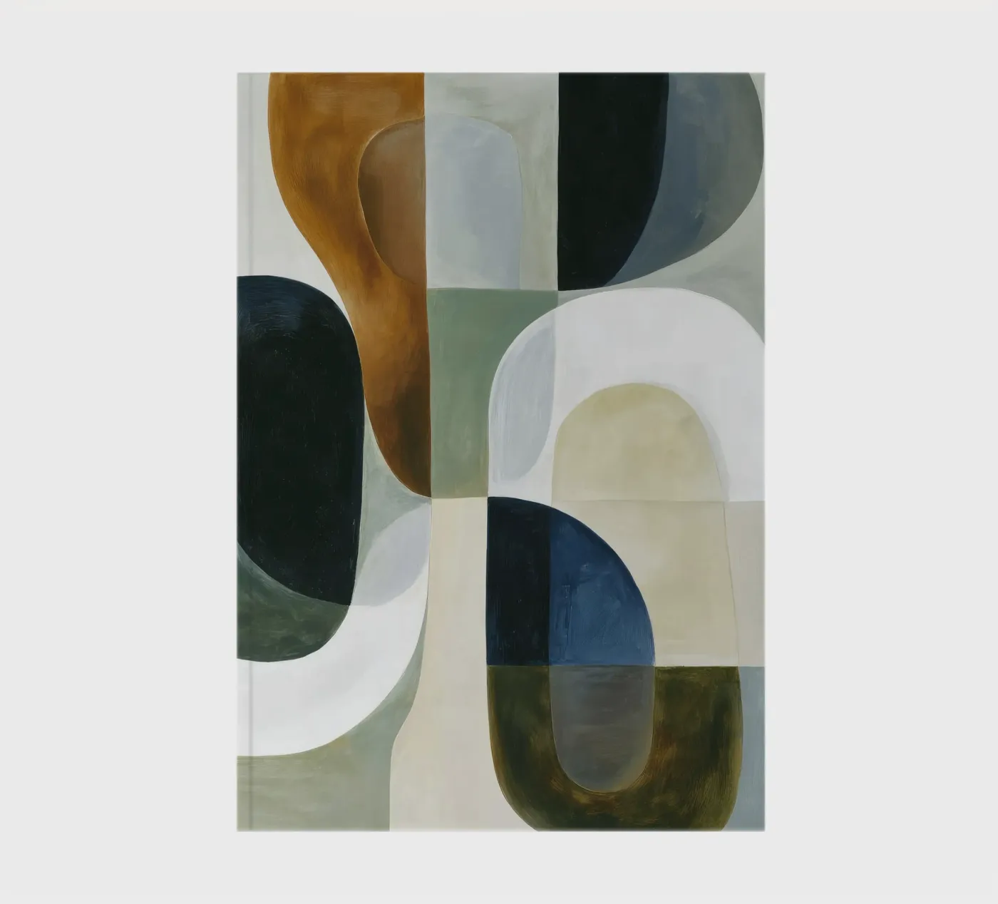 Abstract Composition notebook by Rustic Grace Studio 02