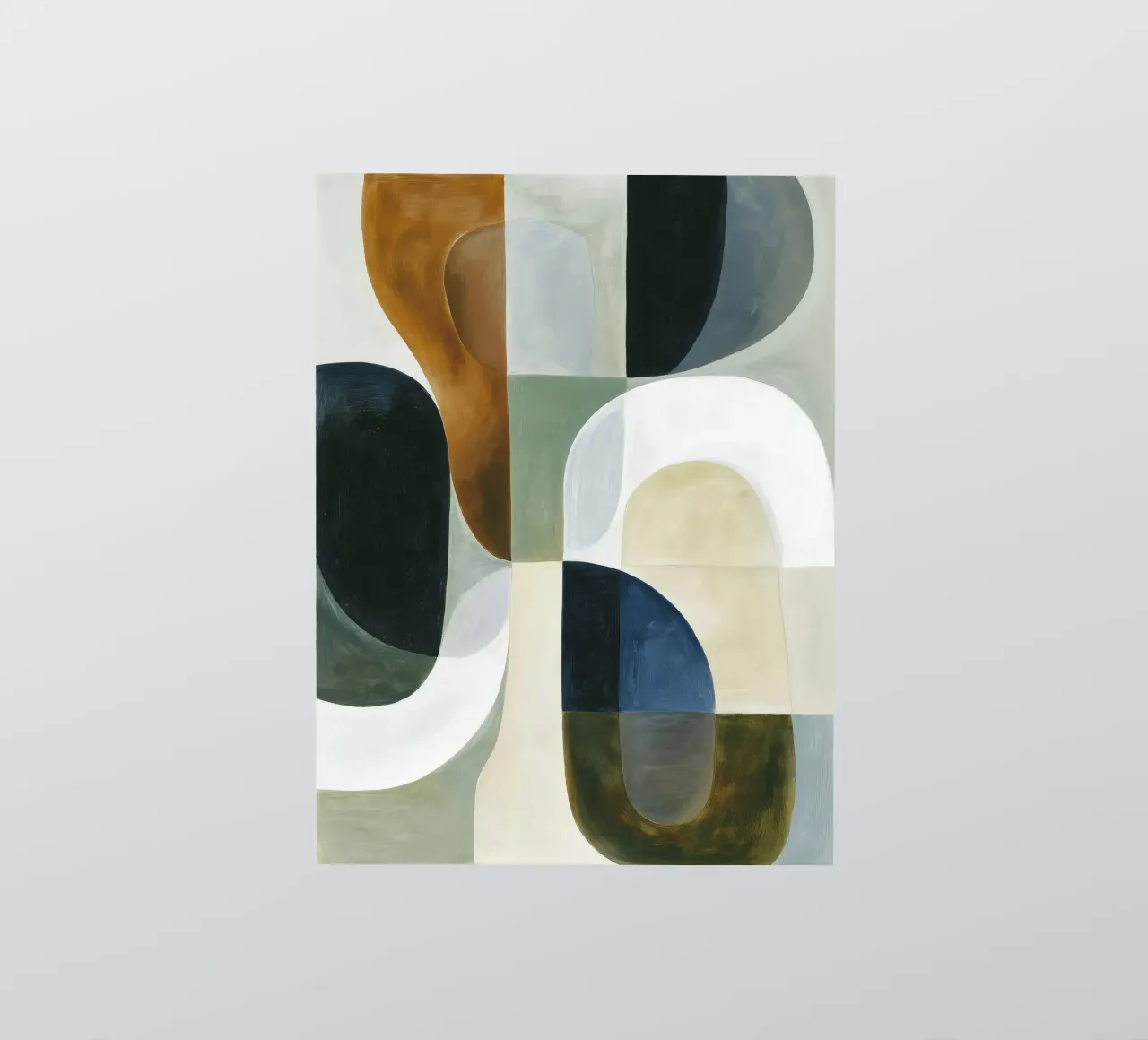 Abstract Composition sticker by Rustic Grace Studio 02