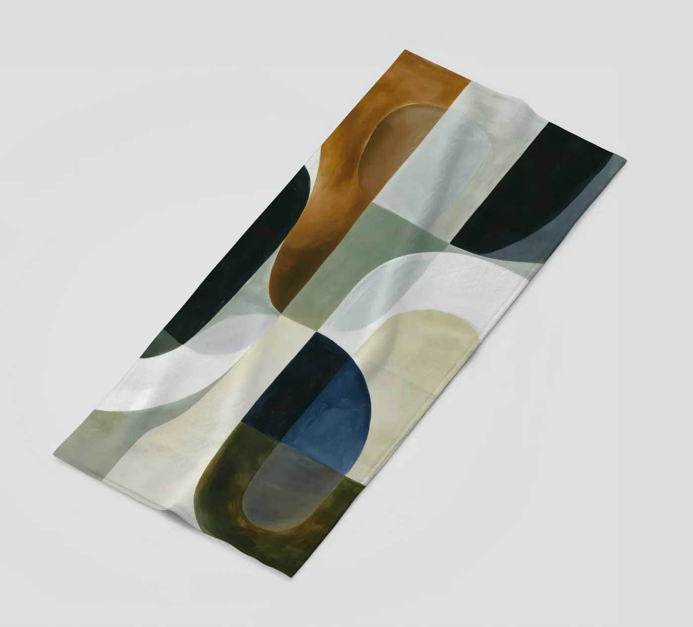 Abstrakte Komposition Strandtuch von Rustic Grace Studio 02