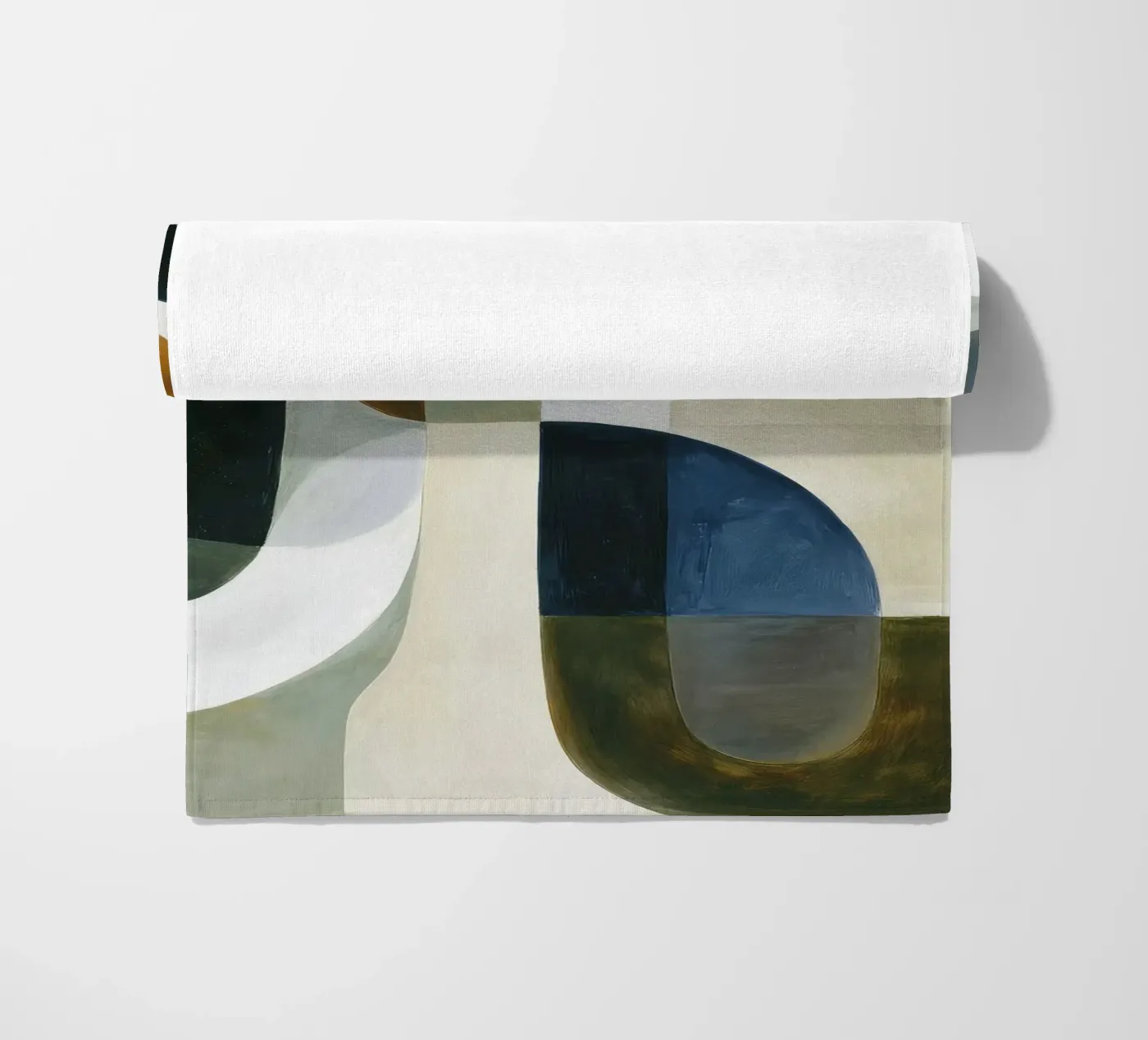 Composizione astratta telo mare da Rustic Grace Studio 02