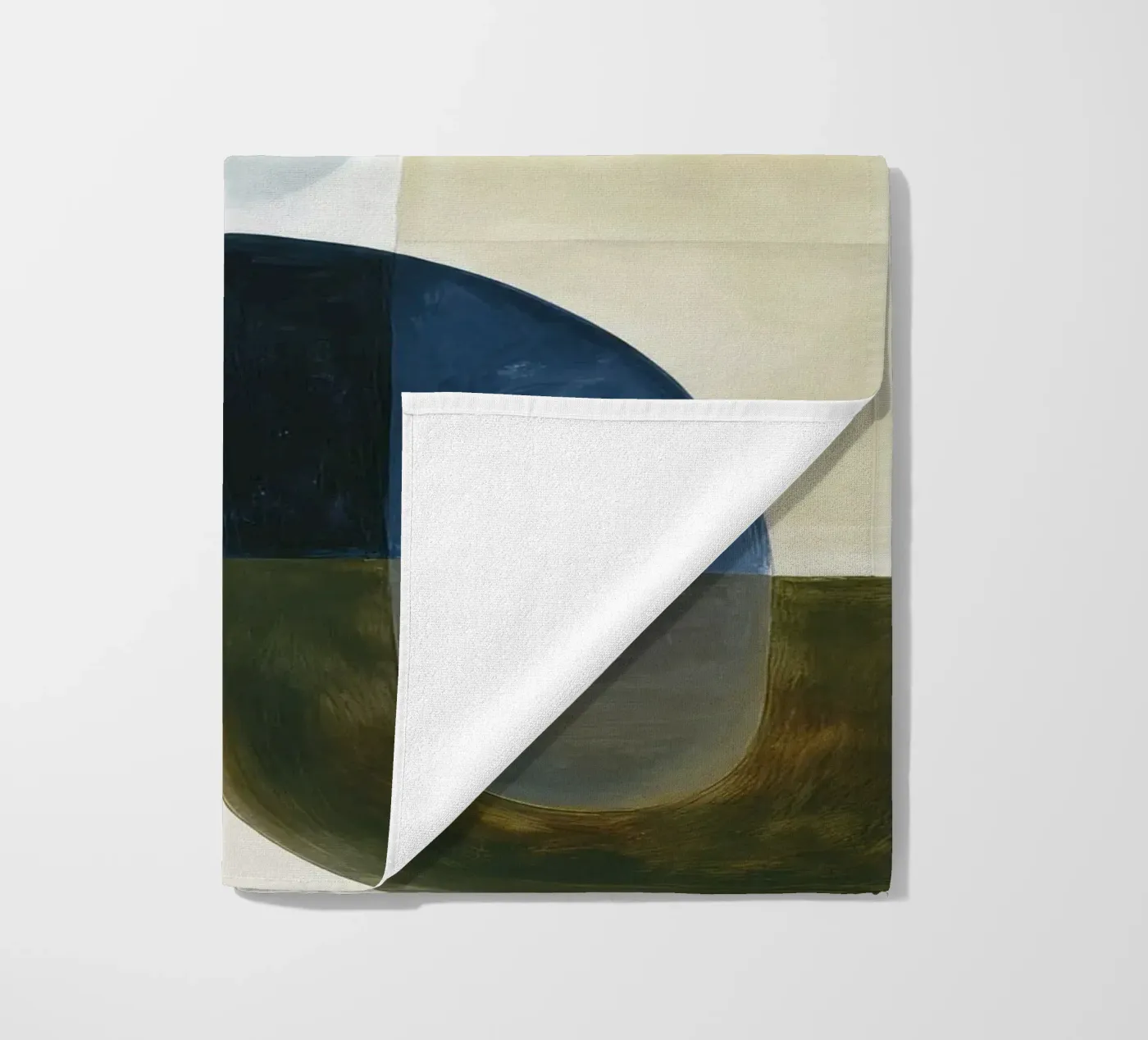 Composizione astratta telo mare da Rustic Grace Studio 02