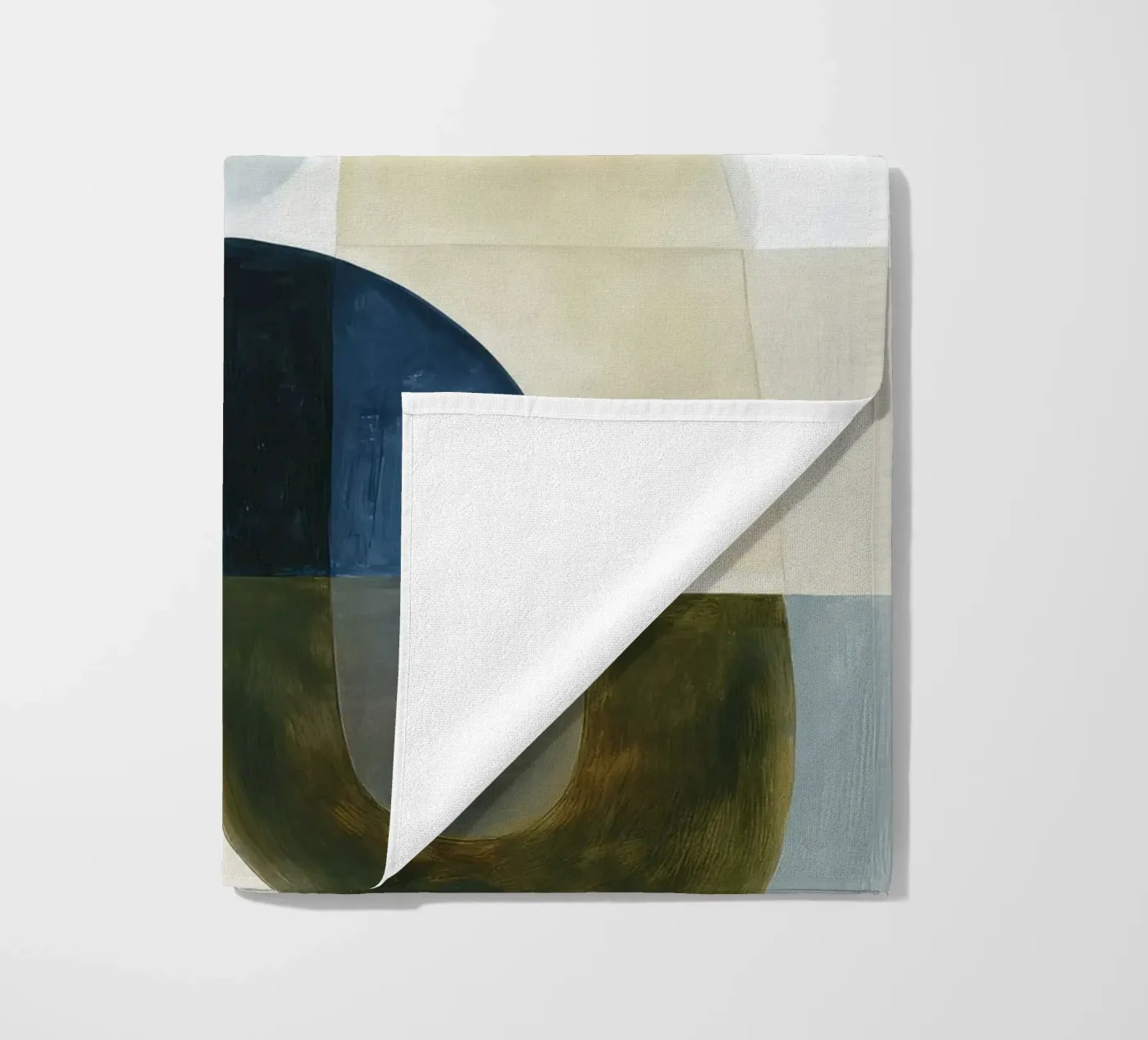 Composizione astratta telo mare da Rustic Grace Studio 02