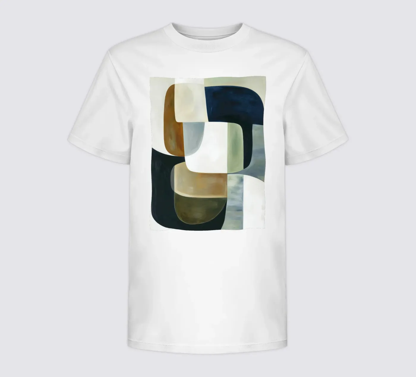 Abstracte compositie kinder t-shirt van Rustic Grace Studio 02