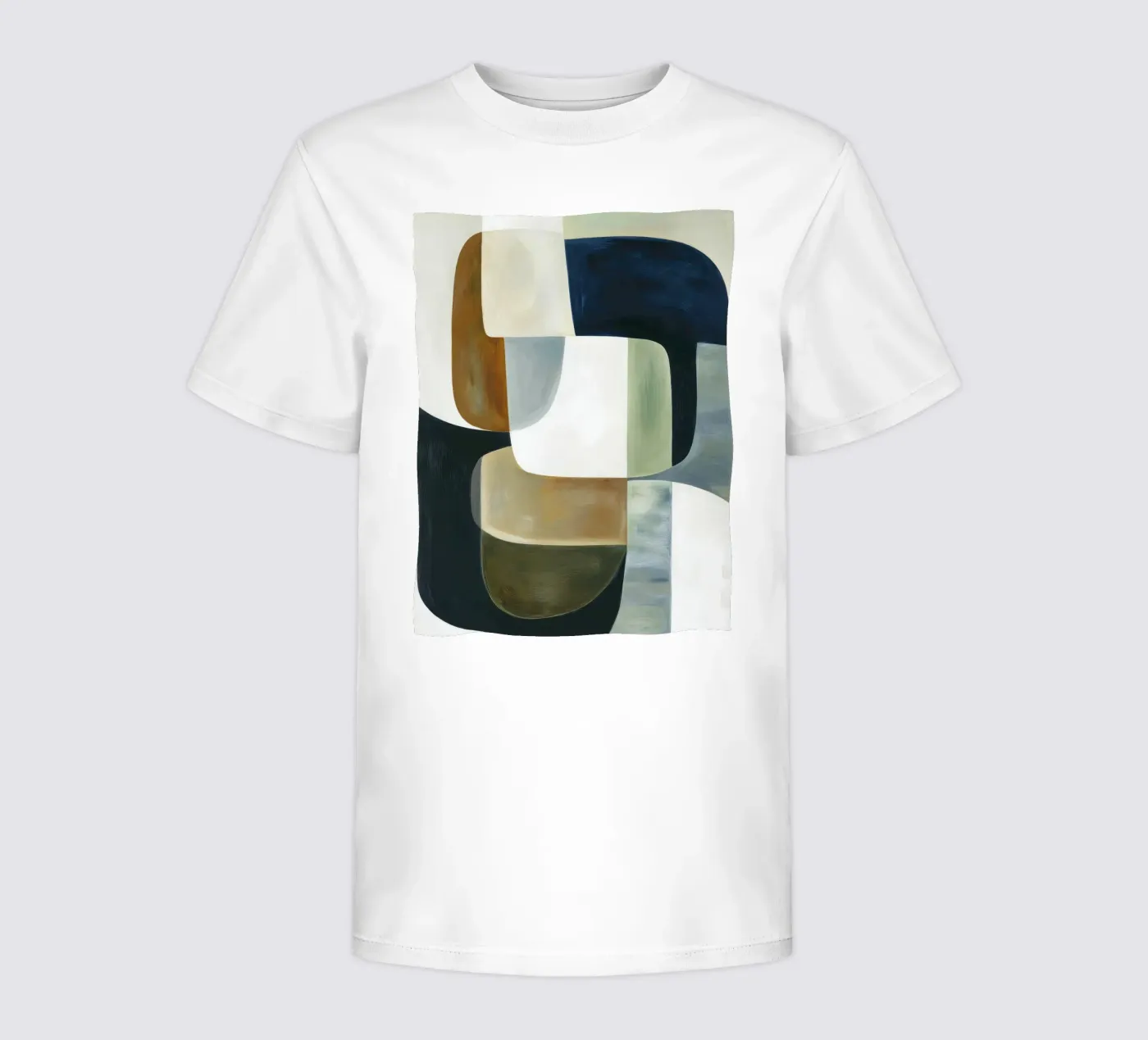 Abstracte compositie kinder t-shirt van Rustic Grace Studio 02