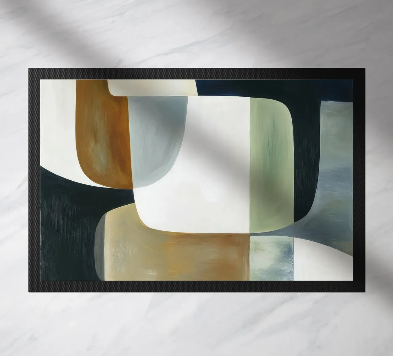 Abstract Composition doormat by Rustic Grace Studio 02