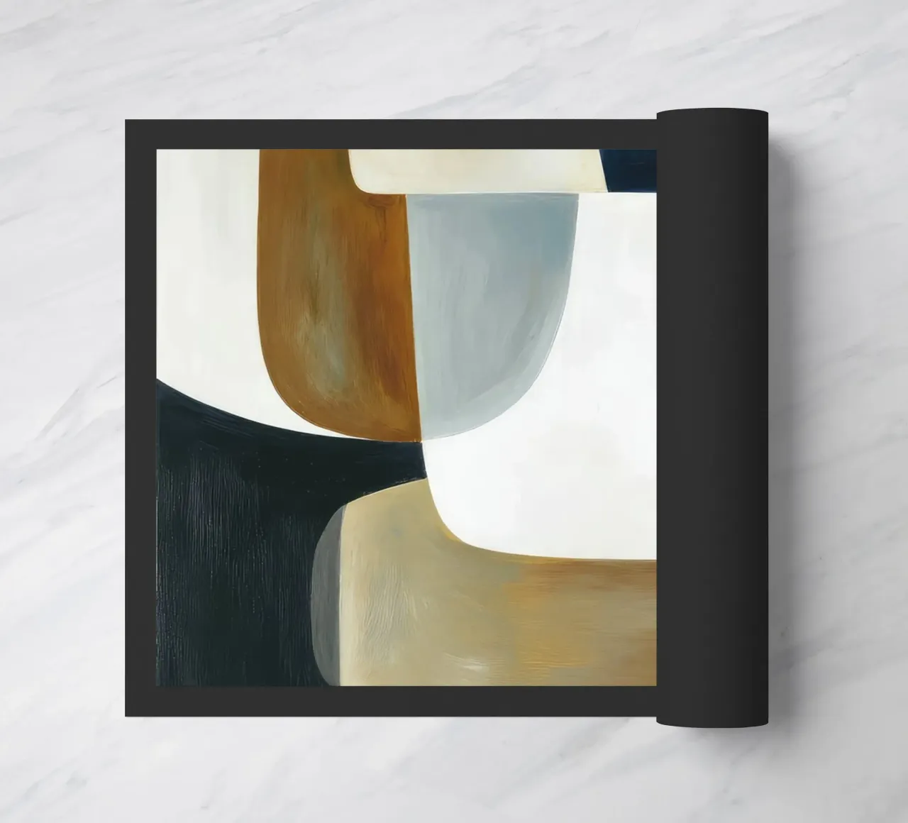 Abstract Composition doormat by Rustic Grace Studio 02